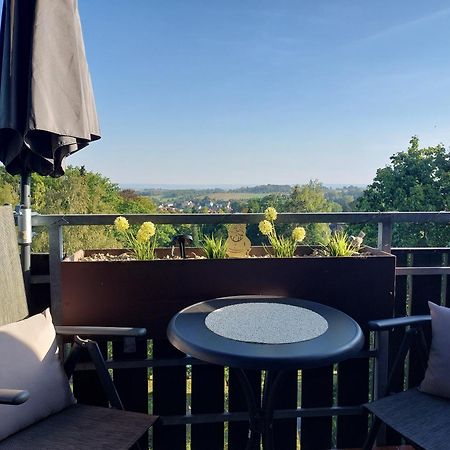 Ferienwohnung Gipfelglueck Mit Fernblick Und Strandkorb Bad Sachsa Esterno foto