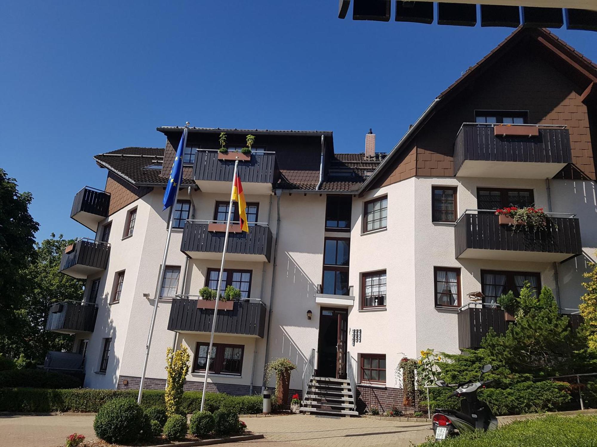 Ferienwohnung Gipfelglueck Mit Fernblick Und Strandkorb Bad Sachsa Esterno foto