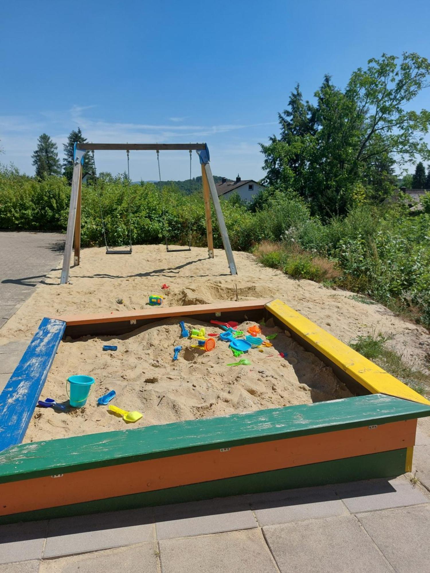 Ferienwohnung Gipfelglueck Mit Fernblick Und Strandkorb Bad Sachsa Esterno foto