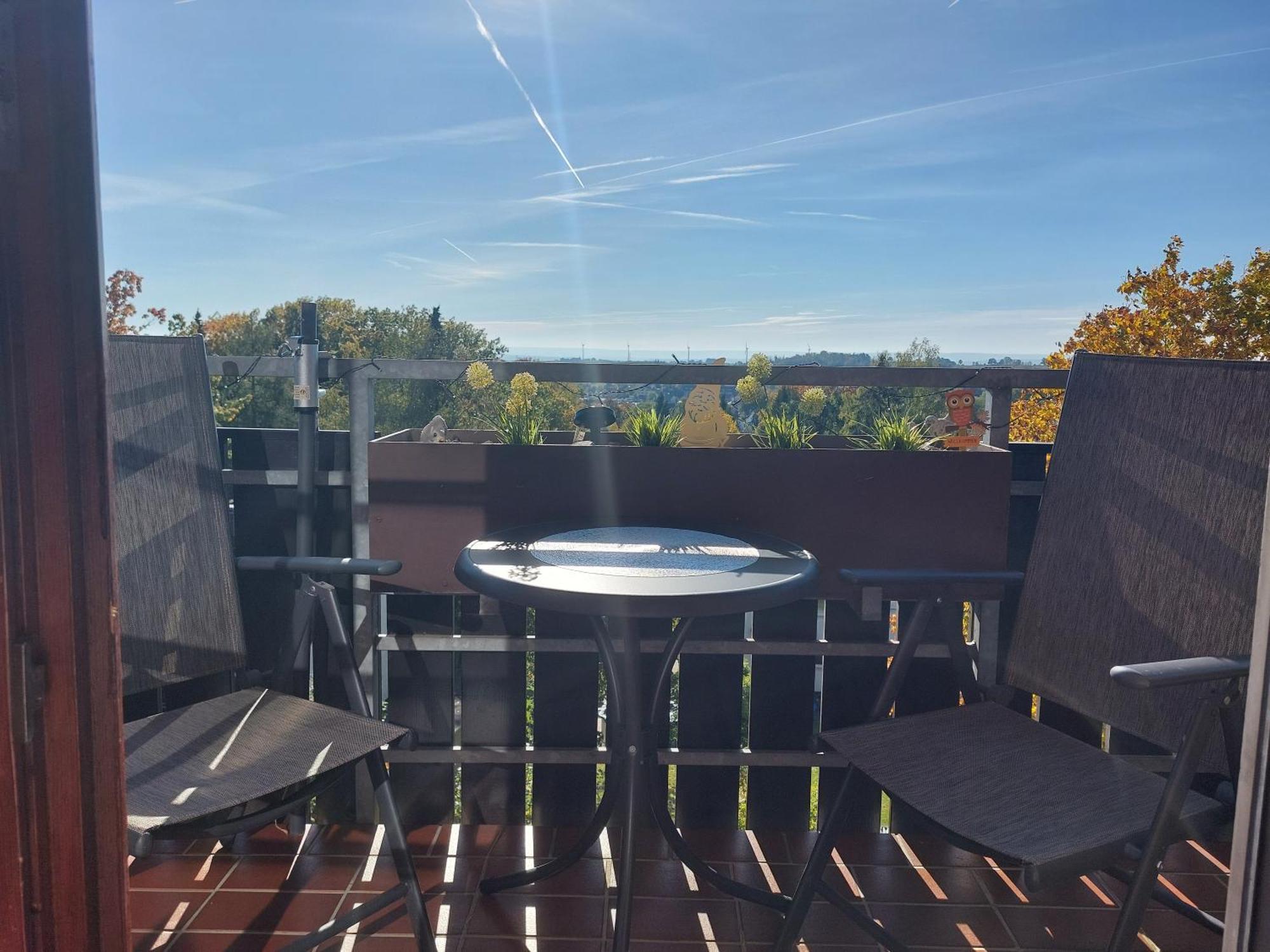 Ferienwohnung Gipfelglueck Mit Fernblick Und Strandkorb Bad Sachsa Esterno foto